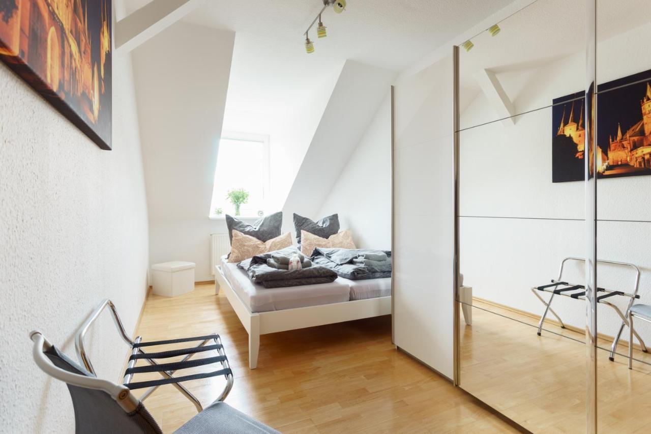 Wohnung Mit Blick Auf Die Zitadelle Petersberg - 3 Zimmer Ерфурт Екстериор снимка