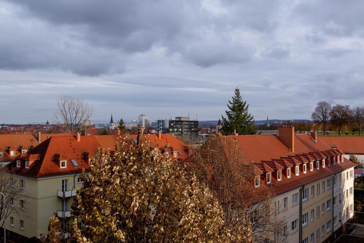 Wohnung Mit Blick Auf Die Zitadelle Petersberg - 3 Zimmer Ерфурт Екстериор снимка