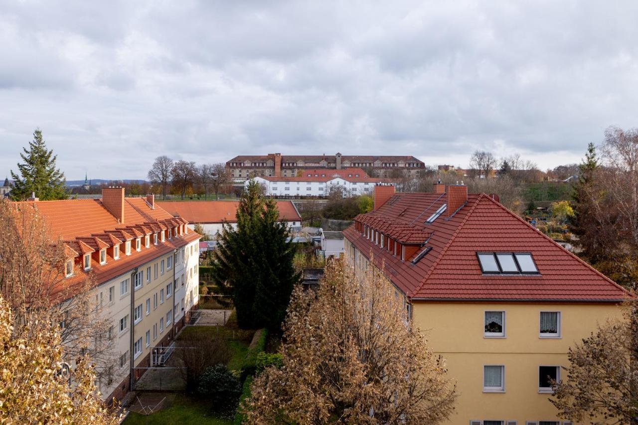 Wohnung Mit Blick Auf Die Zitadelle Petersberg - 3 Zimmer Ерфурт Екстериор снимка